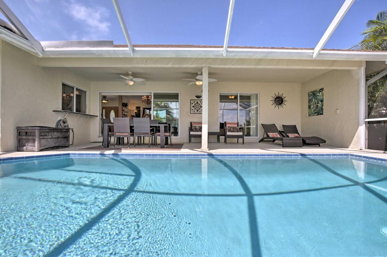 Canalfront Home With Private Saltwater Pool! Марко Айленд Экстерьер фото